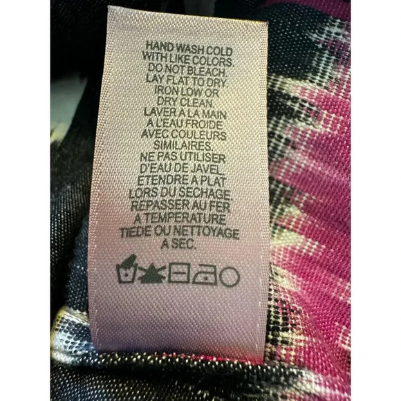 Calypso St. Bart Sheath Dress Embroidered, Beading Tassels V-Neck Women's M - Picture 10 of 11